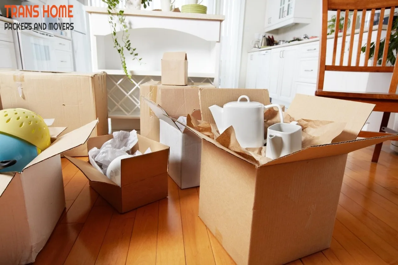 Packing Fragile Items by Trans Home Packers and Movers in Gurgaon