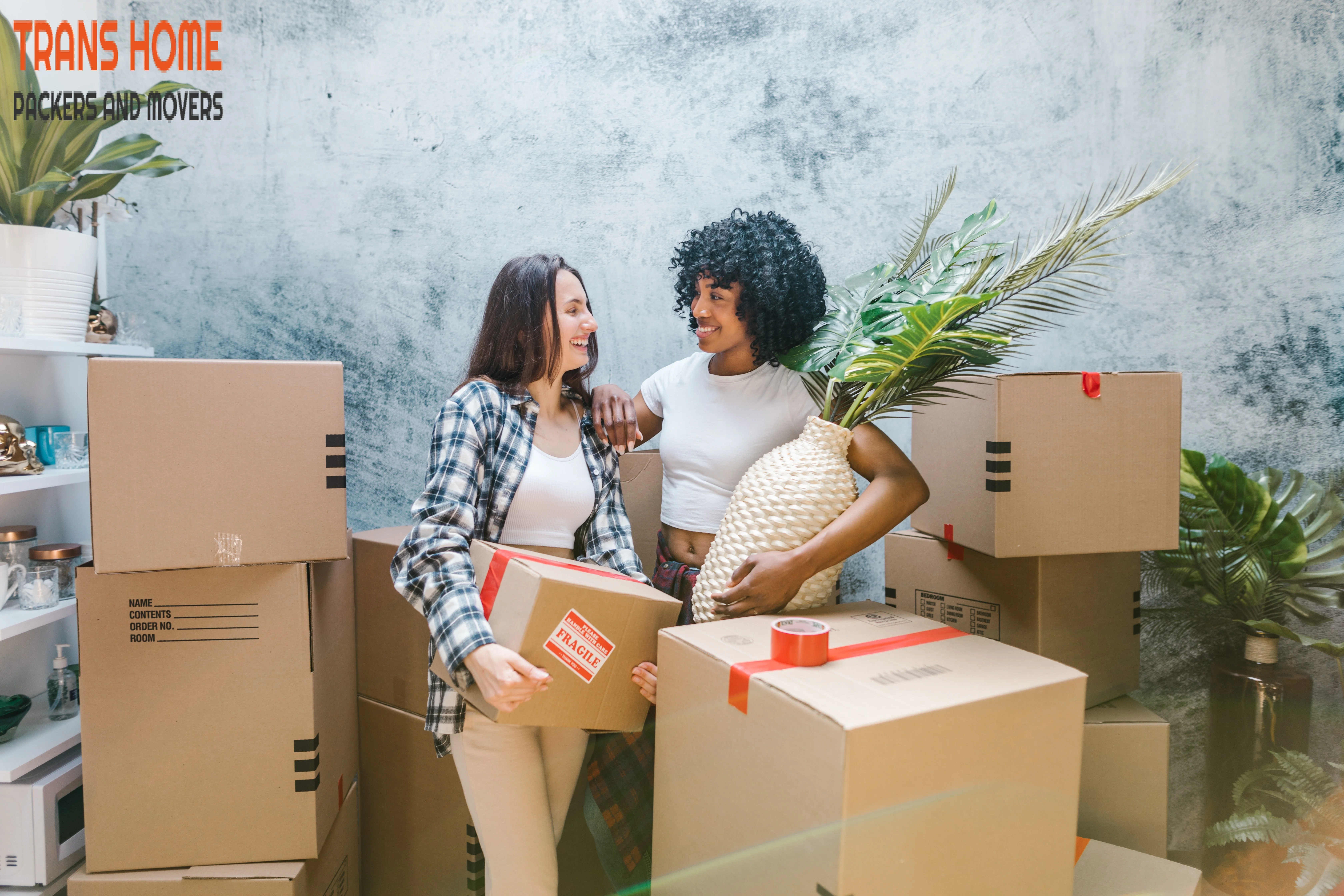 Relocation Services by Trans Home Packers and Movers in Gurgaon