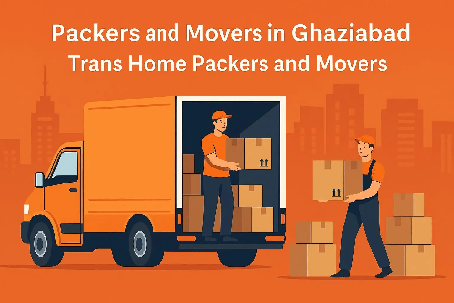 Professional packers and movers services in Ghaziabad for home and office relocation