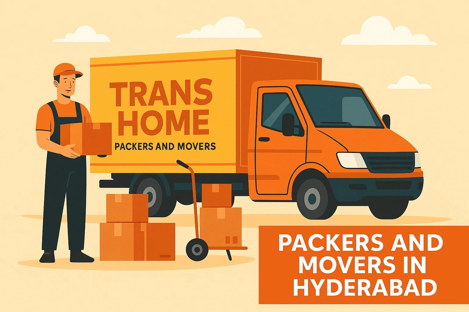 Professional packers and movers services in Hyderabad for home and office relocation