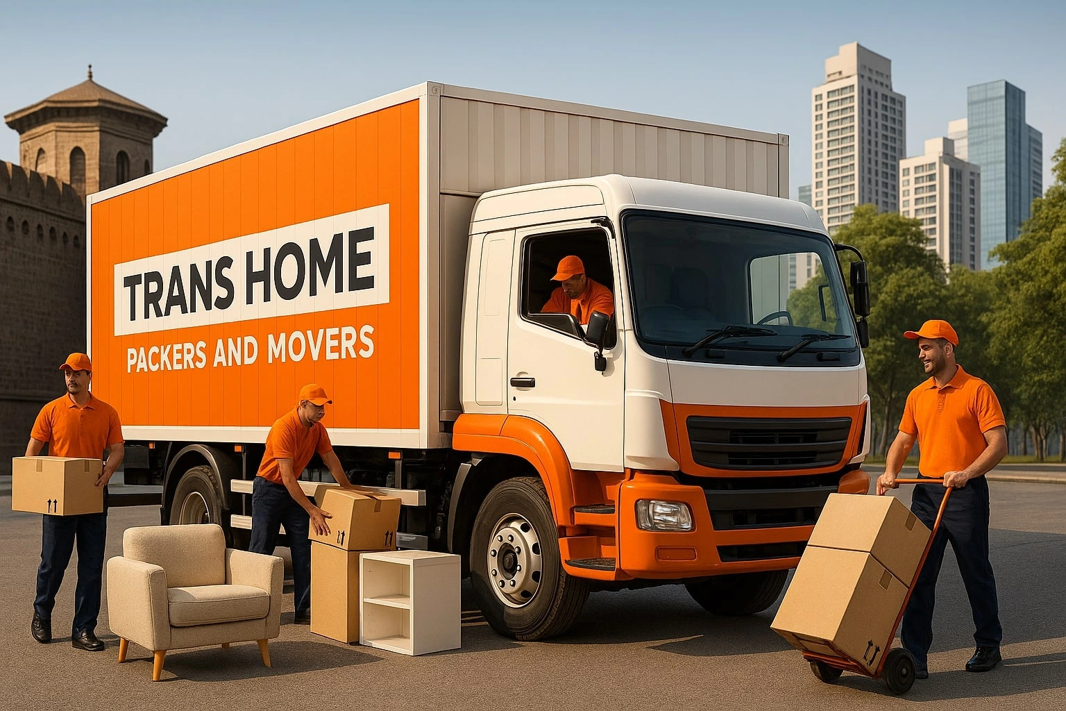 Professional packers and movers services in Pune for home and office relocation