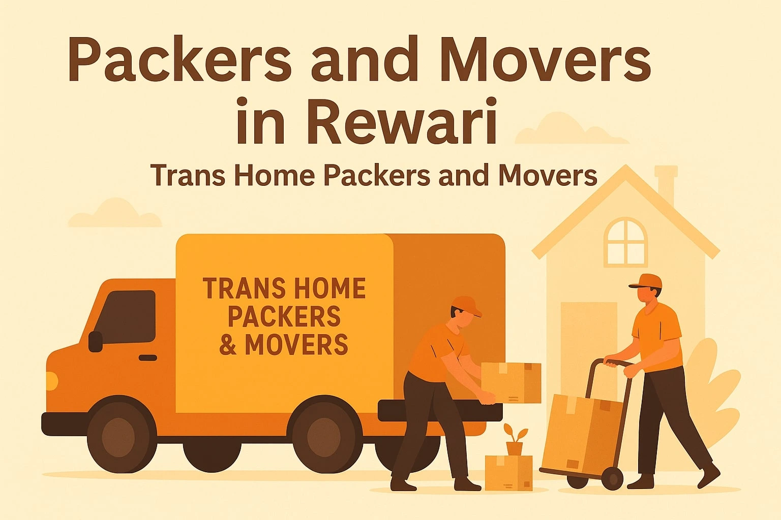 Professional packers and movers services in Rewari for home and office relocation