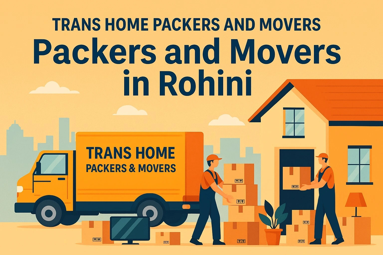 Professional packers and movers in Rohini Professional packers and movers in Rohini by Trans Home Packers and Movers