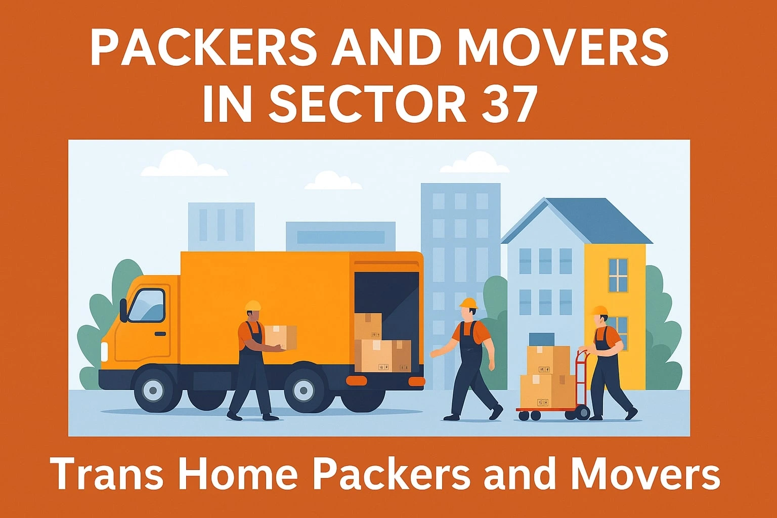 Professional packers and movers in Sector 37, Gurgaon for safe home, office, and car relocation