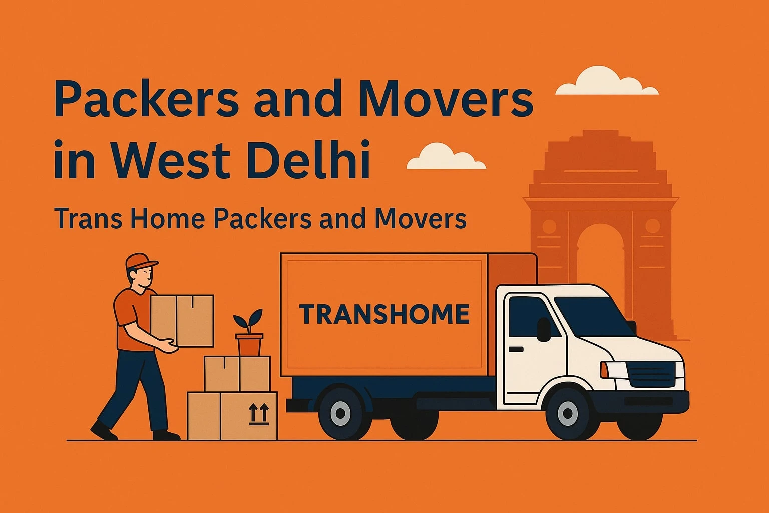 Professional packers and movers in West Delhi Professional packers and movers in West Delhi by Trans Home Packers and Movers
